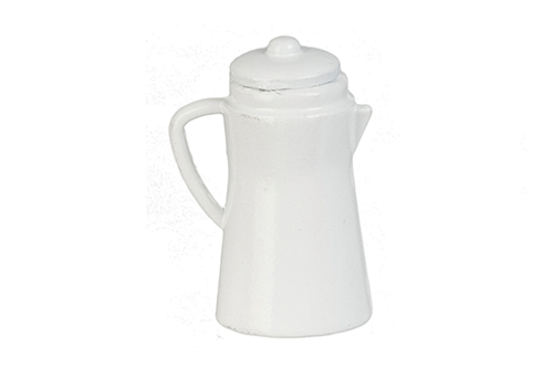 White Coffee Pot